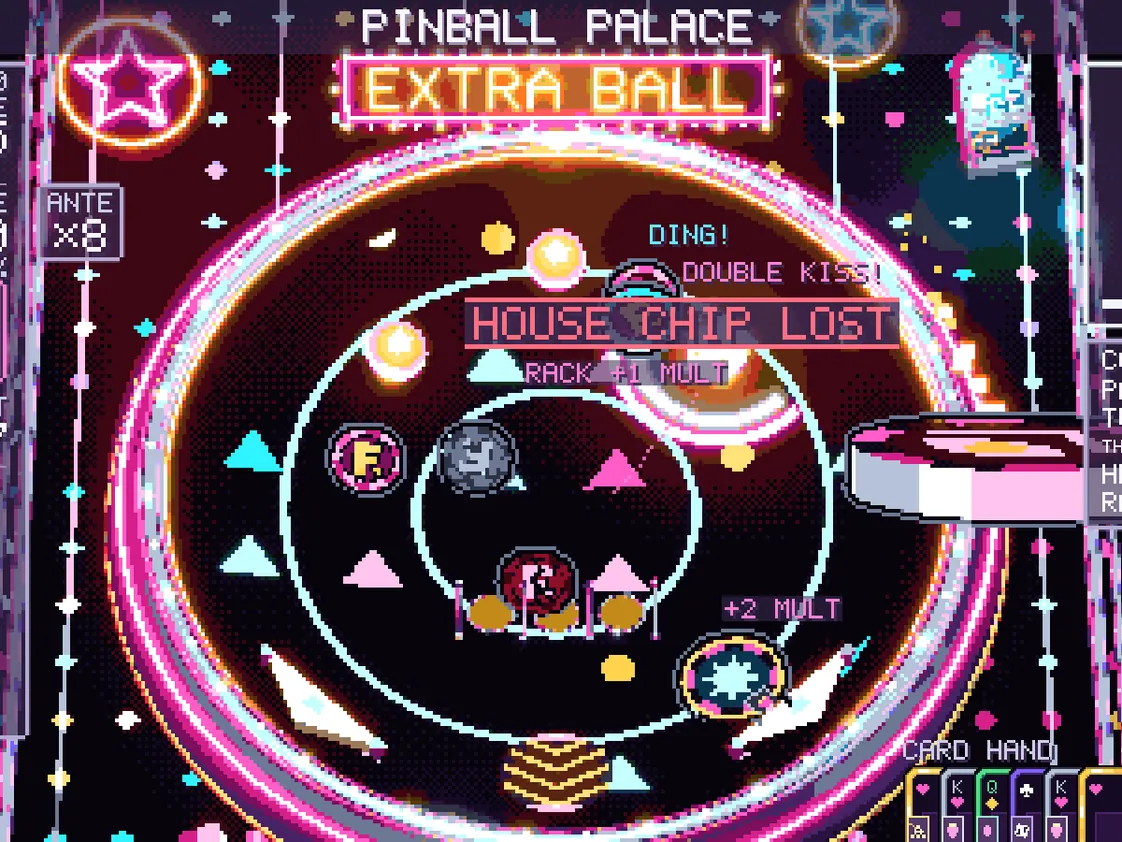 The Pinball Palace bowl with kickers and lanes